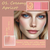 3 Color Matte Pink Blush Palette With Brush Long Lasting Cheek Makeup Smooth And Light Blush Powder For Face Beauty