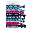 Sportybella Wrestling Hair Ties No Crease Hair Elastics Wrestler Gift