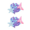 Boenbe Loved Mermaid Hair Clips Starfish Hair Clip Shell Hair Pins Multicolor Sparkling Hair Clips Accessories For Women And Girls Birthday