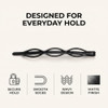12 Pcs Vintage Hair Pins Mini Black Bobby Pins Fashion Bb Clip Invisible Bangs Clip Small Bobby Pins For Women And Girls Decorative Wedding