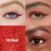 Kaely Red Waterline Pencil Eyeliner Sharpenable Multi Use Gel Eyeliner Pencil Eye Liner Waterproof Smudge Proof Smooth Eye Makeup Liners