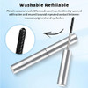 Springsky Black Curling Iron Mascara Wand Metal Rod Mascara Lash Lifting And Volumizing Smudge Proof And Long Lasting Eyelash Makeup