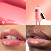 Sacheu Lip Elixir Hydrating Lip Gloss High Shine Bunny Tongue Pink