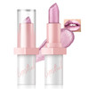 Hosaily Metallic Pink Frost Glitter Lipstick For Women Long Lasting High Shine Diamond Creamy Nude Light Pink Lipstick Transfer Proof