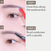 Espoir The Brow Easy Shaping Pencil 1 Classic Brown Elaborately Designed Leaf Shaped Eyebrow Quick And Easy To Draw Fine Lines Long Lasting