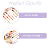 Yuxianlb Travel Comb Mini Detangling Combs For Women Wide Tooth Combs Hair Pocket Comb 2Pcs Anti Static Small Acetate Hair Detangler Brush