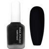 Black Matte Nail Polish Air Dry Quick Dry For Men And Women Dark Gel Polish