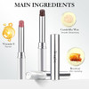 Wugbc Tinted Lip Balm Brown Lip Liner Set Hydrating Formula Black Lipstick For Women Matte Lip Liner And Lipstick Combo Natural Glossy