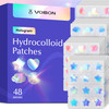 Voibon Hologram Pimple Patches For Face Cute Hydrocolloid Acne Patches Salicylic Acid And Tea Tree Colorful Spot Stickers Zits And Blemish
