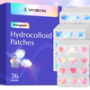 Voibon Hologram Pimple Patches For Face Cute Hydrocolloid Acne Patches Salicylic Acid And Tea Tree Colorful Heart Spot Stickers Zits And