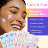Voibon Hologram Pimple Patches For Face Cute Hydrocolloid Acne Patches Salicylic Acid And Tea Tree Colorful Moon Spot Stickers Zits And