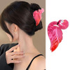 Flamingo Hair Clips Animal Hair Claw Clips Pink Flamingo Hair Barrette Summer Cartoon Hair Accessories Non Slip Jaw Clips Fun Small Acrylic