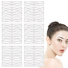 24 Pairs Eye Brow Stencils For Women Disposable Eyebrow Tape 3 Eyebrow Shapes Suitable For Dyeing Makeup And Airbrush Coloring