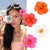 Canitor Hawaiian Flower Hair Clips Hibiscus Floral Hair Clips Cute Summer Beach Hair Accessories For Women Girls Luau Outfits Party Adult