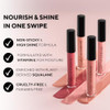 Shades By Shan Lip Gloss High Shine Non Sticky Formula Anti Aging With Squalane And Vitamin E Pink Shanpagne Full Size