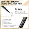 Stylish Ultra Precise Waterproof Liquid Eyeliner Long Lasting And Smudgeproof Eye Liner With Ultra Fine Felt Tip Ophthalmologist Tested