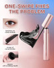 3D Curling Iron Wand Mascara Volumizing Telescopic Mascara Waterproof And Smudge Proof Liquid Lash Extensions Look No Clumps Flakes Or