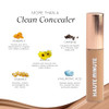 Haute Minute Makeup Mini Skin Caring Concealer Cover Dark Circles Medium To Full Coverage Hydrating And Long Lasting Liquid Concealer