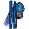 Wugbc Glitter Eyeshadow Stick Metallic Chrome Finish Shimmer Cream Eye Shadow Stick Long Lasting Holographic Color Sparkle Multi Use Eye