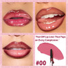 Talinzen Lip Stain Peel Off Beauty Waterproof Transfer Proof And Smudge Proof Makeup For All Occasions Perfect For Everyone 00 0.12Floz