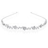 Ymapinc Wedding Headband For Women Rhinestone Silver Flower Bridal Headpieces Bride Crown Tiara Bling Headbands For Elegant Fancy Vbedazzled