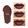 Erinde Matte Lipstick Crayon For Women Dark Purple Brown 24 Hour Lipstick Lip Liner Pencil Neutral Lip Stick Long Lasting Waterproof Vegan
