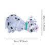 Cute Spotty Dog Hair Clips Novelty Acrylic Claw Clip For Women Cute Animals Hair Clip