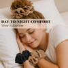 100 Percent Mulberry Silk Scrunchies For Women Oversized Xl Hair Tie For Sleeping Gentle No Damage Hair Accessory For All Hair Types Soft