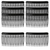 8Pcs 14 Teeth Hair Side Comb Twist Vintage Style Decorative Hair Comb Clips Fine Styling Combs For Women Girls Bridal Wedding Long Curly