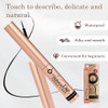 Oz Lab Skinny Dip Liquid Eyeliner Matte Black 24H Long Lasting Smudge Proof Precision Dip Brush Tip Quick Dry Formula Cruelty Free Eye