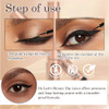Oz Lab Skinny Dip Liquid Eyeliner Matte Black 24H Long Lasting Smudge Proof Precision Dip Brush Tip Quick Dry Formula Cruelty Free Eye