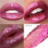 Wugbc Hot Pink Glitter Lipstick With Metallic Finish Holographic Shimmer Lip Stick Long Lasting Lightweight Hydrating Lip Tinted Non Sticky