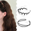 Ushjnv 2026 Zigzag Headbands For Women Non Slip Design 1 Amber Color