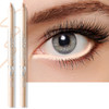 Wugbc 2 Pcs Nude Waterline Eyeliner Pencil Cream Gel Eyeliner Smooth Waterproof Smudge Proof Lasting Ultra Pigmented Eye Brightener Pen With