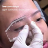 5 Styles Eyebrow Desiger Ruler Brow Shaping Kit Transparent Mapping Shaper Stencils Reuseable Eyebrow Positioning Tool