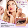Iron Wand Mascara 2025 Upgraded Waterproof Metal Wand Mascara Tubing Upgrade 3D Curling Metal Wands Mascaras Black No Flaking No Clumping