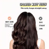 Wide Tooth Comb For Curly Hair Detangling Comb With Double Row Wavy Teeth For Wet And Dry Pain Free Detangler Brush For Thick Wavy Long Hair