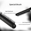 Mascara With Special Brush Tiny Lashes Waterproof Easy To Apply No Clumping And Long Lasting No Smudge Black