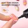 Gaoy 15G Gold 3D Nail Gel For Nail Art 3D Sculpting Gel No Wipe