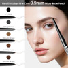 Maveni Browcharm Microblading Brow Pencil 0.9Mm Fine Tip Waterproof Eyebrow Pencil With 1 Plus 1 Same Color Refills Shapes Defines Fills And