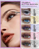 Black Glitter Mascara Shimmer Sparkle Diamond Colored Mascara For Eyelashes Define Long Lasting Curling Multi Use Shimmer Voluminous