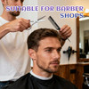 Wxypterous Professional Black Carbon Fiber Teasing Comb Fine Tooth Hair Barber Comb For All Hair Types 2Pcs