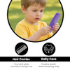 Gadgetime Usa Pocket Comb Hair Comb Set For Men Women And Kids Fine Tooth Plastic For Styling Travel Small Combs For All Hair Types Pack Of