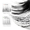 Jiodama Metal Wand Mascara Waterproof 2026 New Iron Wand Mascara Black