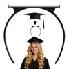 Pirekul Graduation Cap Headband Insert Grad Cap Headband Holder Secures Your Graduation Caps And Keeps Hairstyle Hat Accessories For