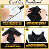 Pirekul Graduation Cap Headband Insert Grad Cap Headband Holder Secures Your Graduation Caps And Keeps Hairstyle Hat Accessories For