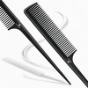 Wide Tooth Detangling Comb For Curly Hair Anti Static Frizz Free Comb For Thick Natural Hair Wet And Dry Vivedge Wide Tooth Comb