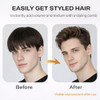 2 In 1 Volumizing Texture Comb For Men Wide And Fine Tooth Hair Comb For Root Lift And Anti Frizz Styling Lightweight Portable Grooming Tool