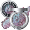 Noerrors Plum Blue Holographic Pigmented Glitter Eyeshadow Duochrome Half Magic Metallic Mauve Pink Eye Shadow Palette Waterproof Sparkly