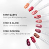 Hevvy Makeup First Stain Glow Tint Glossy Lip Stain With Long Lasting Color Non Sticky Lightweight Finish Vegan And Cruelty Free K Beauty